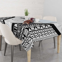 Custom Fiji 2026 Rugby Tablecloth Fijian Tapa Pattern LT05 - Polynesian Pride