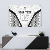 Custom Fiji 2026 Rugby Tapestry Fijian Tapa Pattern LT05 - Polynesian Pride