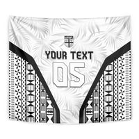 Custom Fiji 2026 Rugby Tapestry Fijian Tapa Pattern LT05 - Polynesian Pride