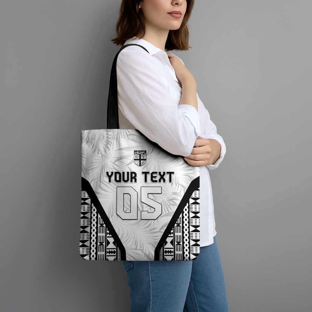 Custom Fiji 2026 Rugby Tote Bag Fijian Tapa Pattern LT05 - Polynesian Pride