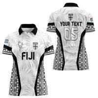 Custom Fiji 2026 Rugby Women Polo Shirt Fijian Tapa Pattern LT05 - Polynesian Pride