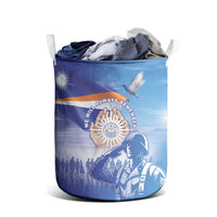 Marshall Islands Remembrance Day Laundry Basket We Will Always Remember