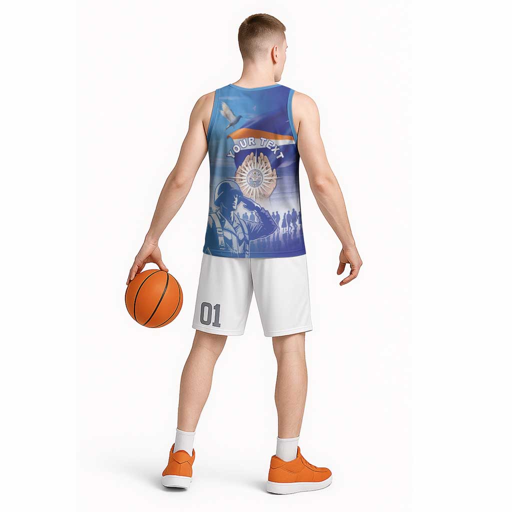Personalised Marshall Islands Remembrance Day Basketball Jersey We Will Always Remember LT05 - Polynesian Pride