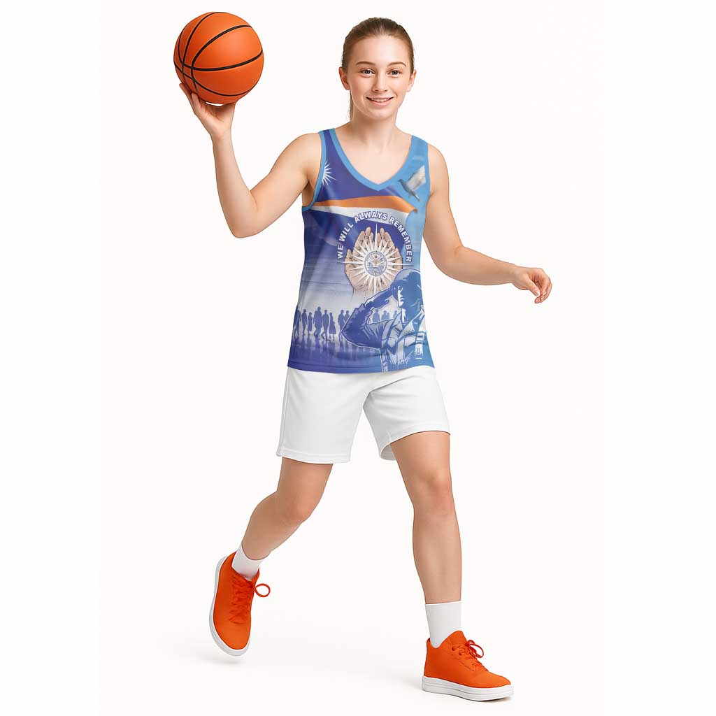 Personalised Marshall Islands Remembrance Day Basketball Jersey We Will Always Remember LT05 - Polynesian Pride