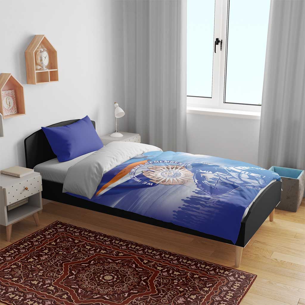 Marshall Islands Remembrance Day Bedding Set We Will Always Remember LT05 - Polynesian Pride