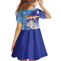 Personalised Marshall Islands Remembrance Day Family Matching Off Shoulder Maxi Dress and Hawaiian Shirt We Will Always Remember LT05 - Polynesian Pride