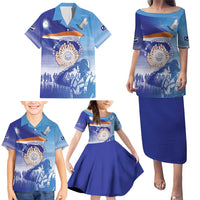 Personalised Marshall Islands Remembrance Day Family Matching Puletasi and Hawaiian Shirt We Will Always Remember LT05 - Polynesian Pride