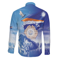 Personalised Marshall Islands Remembrance Day Family Matching Summer Maxi Dress and Hawaiian Shirt We Will Always Remember LT05 - Polynesian Pride