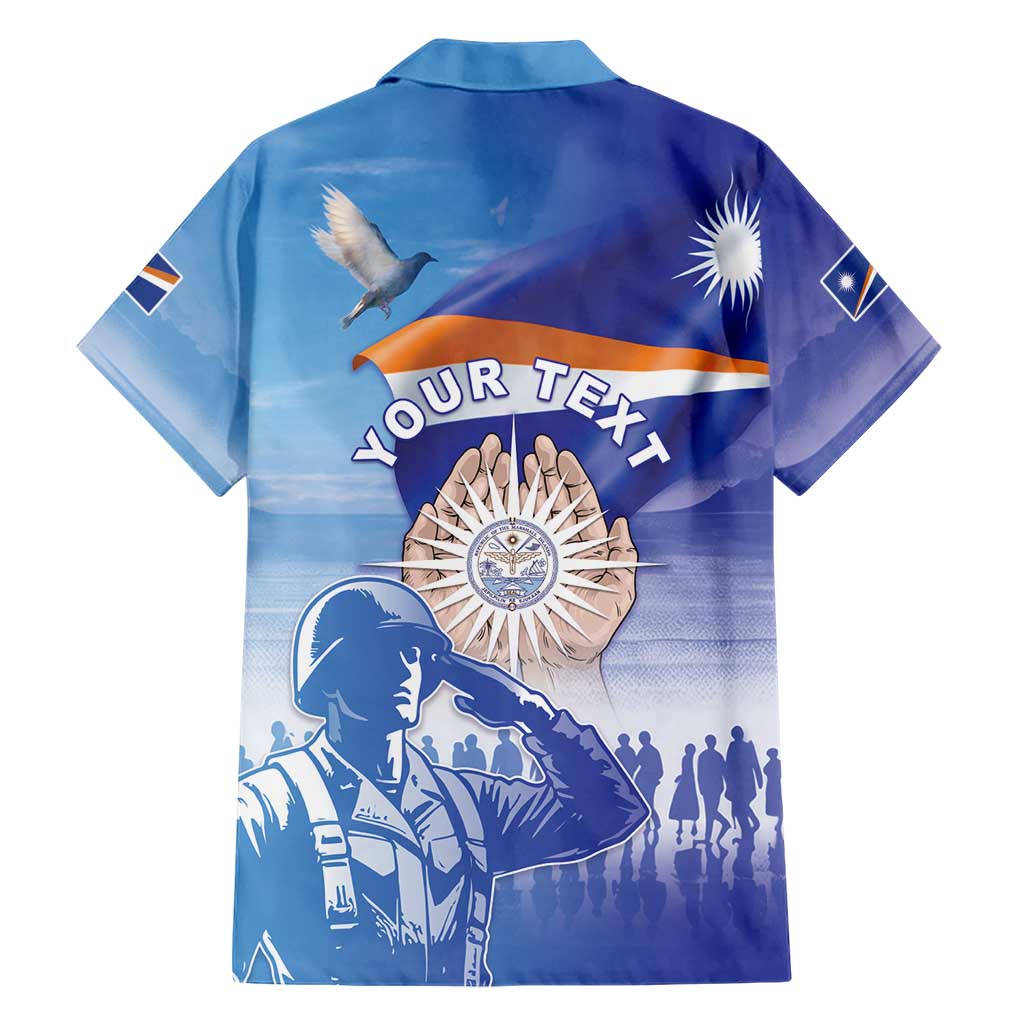 Personalised Marshall Islands Remembrance Day Hawaiian Shirt We Will Always Remember