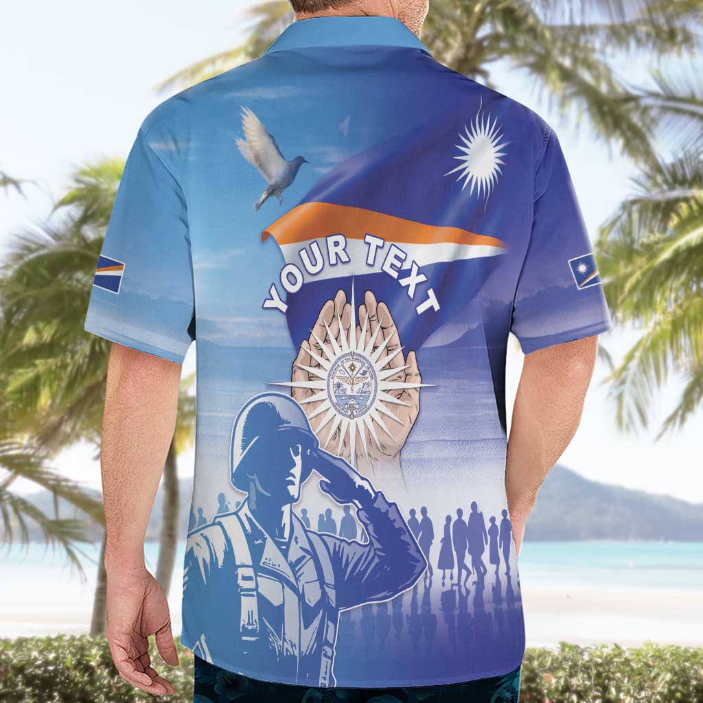 Personalised Marshall Islands Remembrance Day Hawaiian Shirt We Will Always Remember