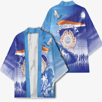 Personalised Marshall Islands Remembrance Day Kimono We Will Always Remember