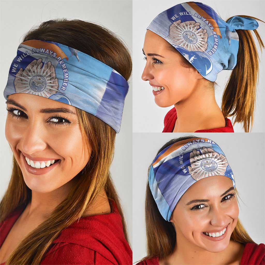 Marshall Islands Remembrance Day Neck Gaiter We Will Always Remember LT05 - Polynesian Pride