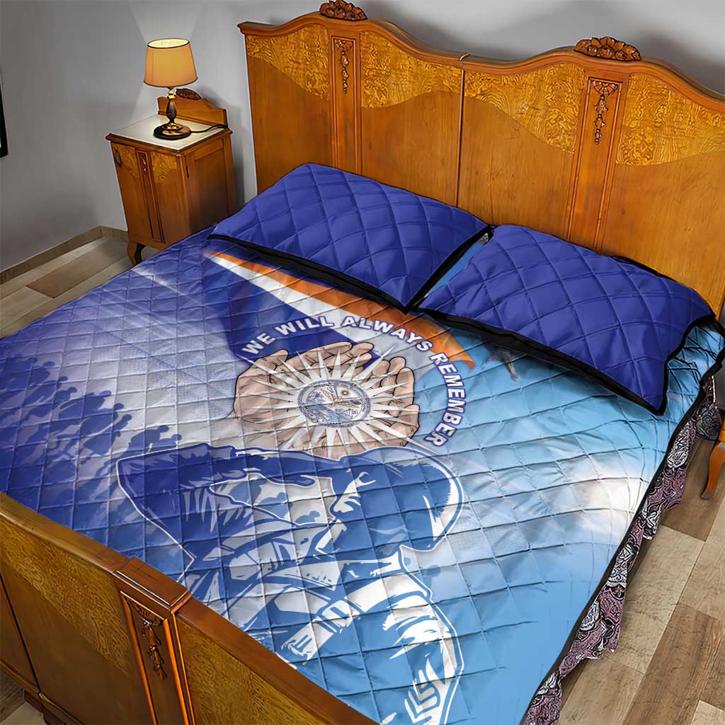Marshall Islands Remembrance Day Quilt Bed Set We Will Always Remember LT05 - Polynesian Pride