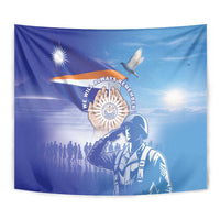 Marshall Islands Remembrance Day Tapestry We Will Always Remember LT05 - Polynesian Pride
