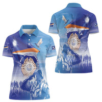 Personalised Marshall Islands Remembrance Day Women Polo Shirt We Will Always Remember