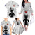 New Zealand ANZAC Day Family Matching Off The Shoulder Long Sleeve Dress and Hawaiian Shirt For The Nurse Lest We Forget LT05 - Polynesian Pride