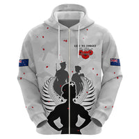 New Zealand ANZAC Day Hoodie For The Nurse Lest We Forget LT05 - Polynesian Pride