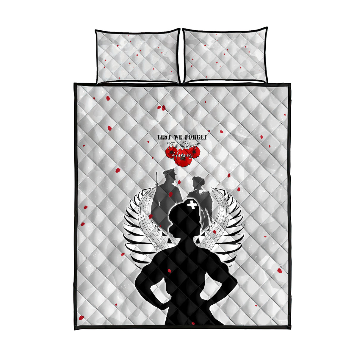 New Zealand ANZAC Day Quilt Bed Set For The Nurse Lest We Forget