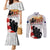 New Zealand ANZAC Day Couples Matching Mermaid Dress and Long Sleeve Button Shirt The Unsung Heroes Sisters of War LT05 White - Polynesian Pride