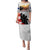 New Zealand ANZAC Day Puletasi The Unsung Heroes Sisters of War LT05 Long Dress White - Polynesian Pride