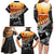 New Zealand ANZAC Rugby Family Matching Long Sleeve Bodycon Dress and Hawaiian Shirt Soldier Fern With Kiwi Bird LT05