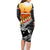 New Zealand ANZAC Rugby Family Matching Long Sleeve Bodycon Dress and Hawaiian Shirt Soldier Fern With Kiwi Bird LT05