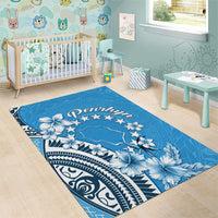 Penrhyn Gospel Day Area Rug Cook Islands Tribal Pattern