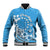 Personalised Penrhyn Gospel Day Baseball Jacket Cook Islands Tribal Pattern