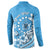 Personalised Penrhyn Gospel Day Button Sweatshirt Cook Islands Tribal Pattern