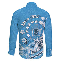 Personalised Penrhyn Gospel Day Family Matching Long Sleeve Bodycon Dress and Hawaiian Shirt Cook Islands Tribal Pattern