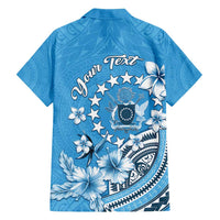 Personalised Penrhyn Gospel Day Family Matching Puletasi and Hawaiian Shirt Cook Islands Tribal Pattern