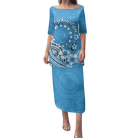 Personalised Penrhyn Gospel Day Family Matching Puletasi and Hawaiian Shirt Cook Islands Tribal Pattern