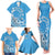 Personalised Penrhyn Gospel Day Family Matching Tank Maxi Dress and Hawaiian Shirt Cook Islands Tribal Pattern