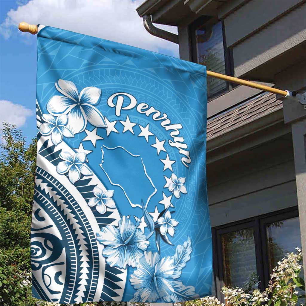 Penrhyn Gospel Day Garden Flag Cook Islands Tribal Pattern LT05 - Polynesian Pride