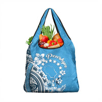 Penrhyn Gospel Day Grocery Bag Cook Islands Tribal Pattern