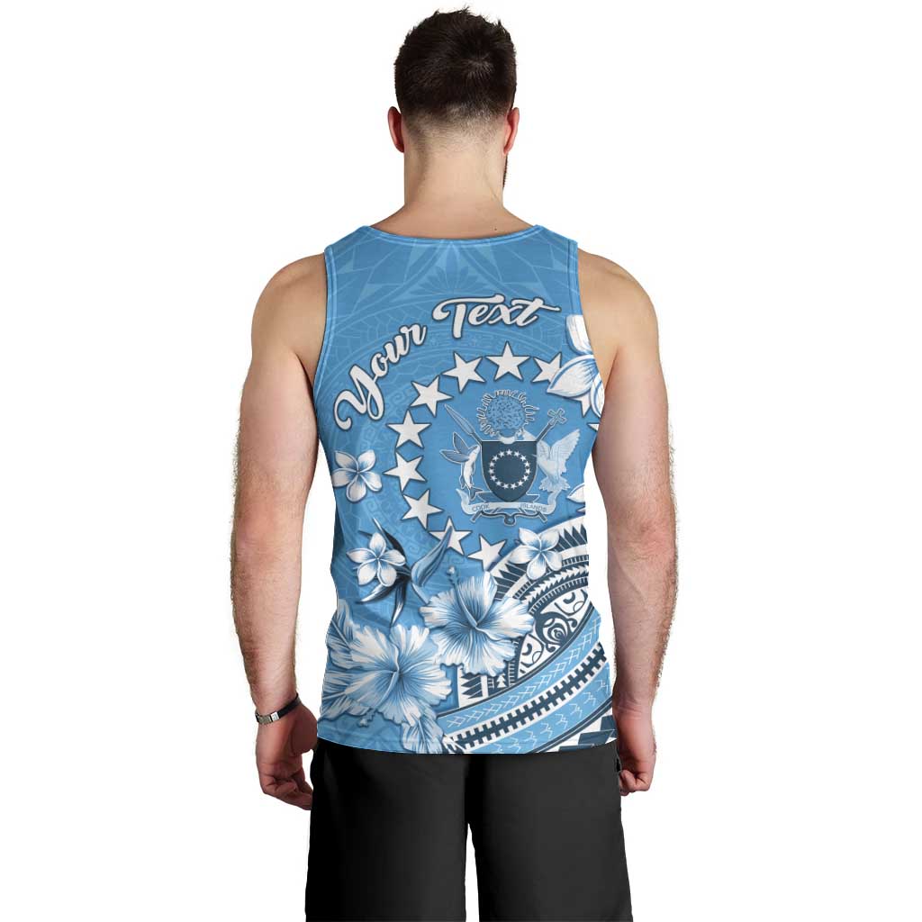 Personalised Penrhyn Gospel Day Men Tank Top Cook Islands Tribal Pattern LT05 - Polynesian Pride
