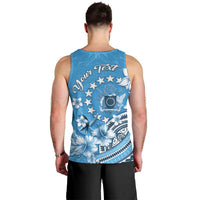 Personalised Penrhyn Gospel Day Men Tank Top Cook Islands Tribal Pattern LT05 - Polynesian Pride
