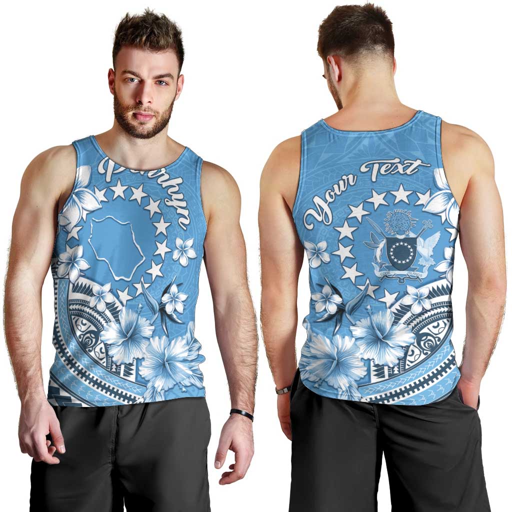 Personalised Penrhyn Gospel Day Men Tank Top Cook Islands Tribal Pattern LT05 - Polynesian Pride