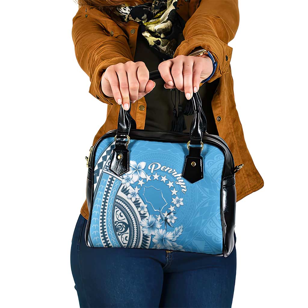Penrhyn Gospel Day Shoulder Handbag Cook Islands Tribal Pattern