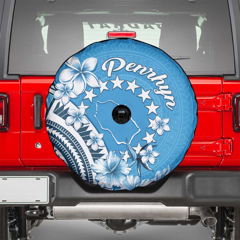 Penrhyn Gospel Day Spare Tire Cover Cook Islands Tribal Pattern