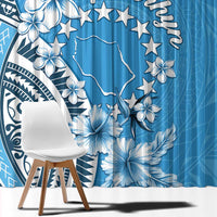 Penrhyn Gospel Day Window Curtain Cook Islands Tribal Pattern LT05 - Polynesian Pride