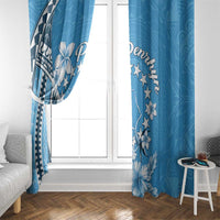 Penrhyn Gospel Day Window Curtain Cook Islands Tribal Pattern LT05 - Polynesian Pride