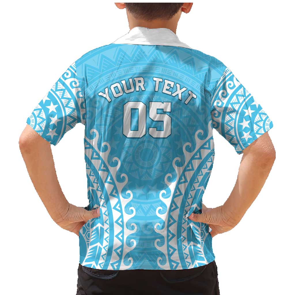 Custom Cook Islands Mauke Family Matching Mermaid Dress and Hawaiian Shirt Polynesian Tribal Tattoo