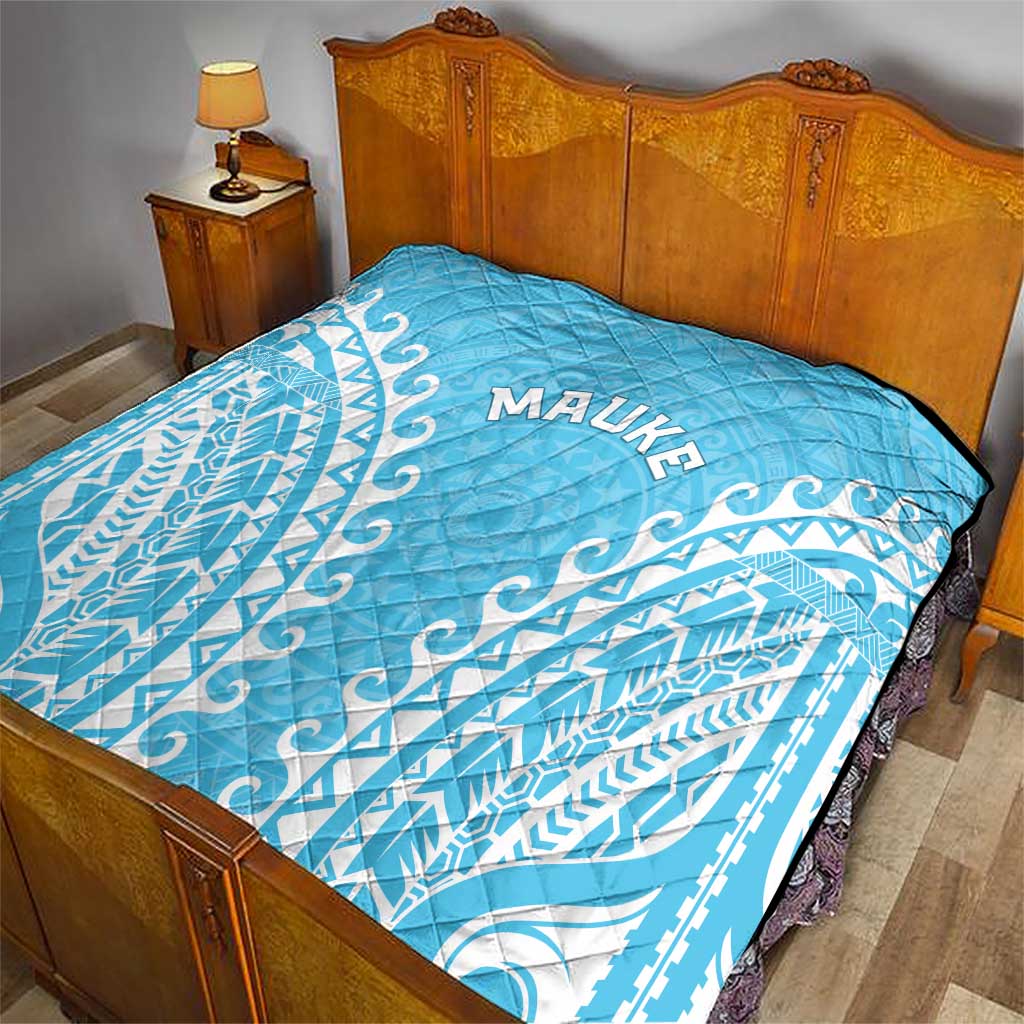 Custom Cook Islands Mauke Quilt Polynesian Tribal Tattoo