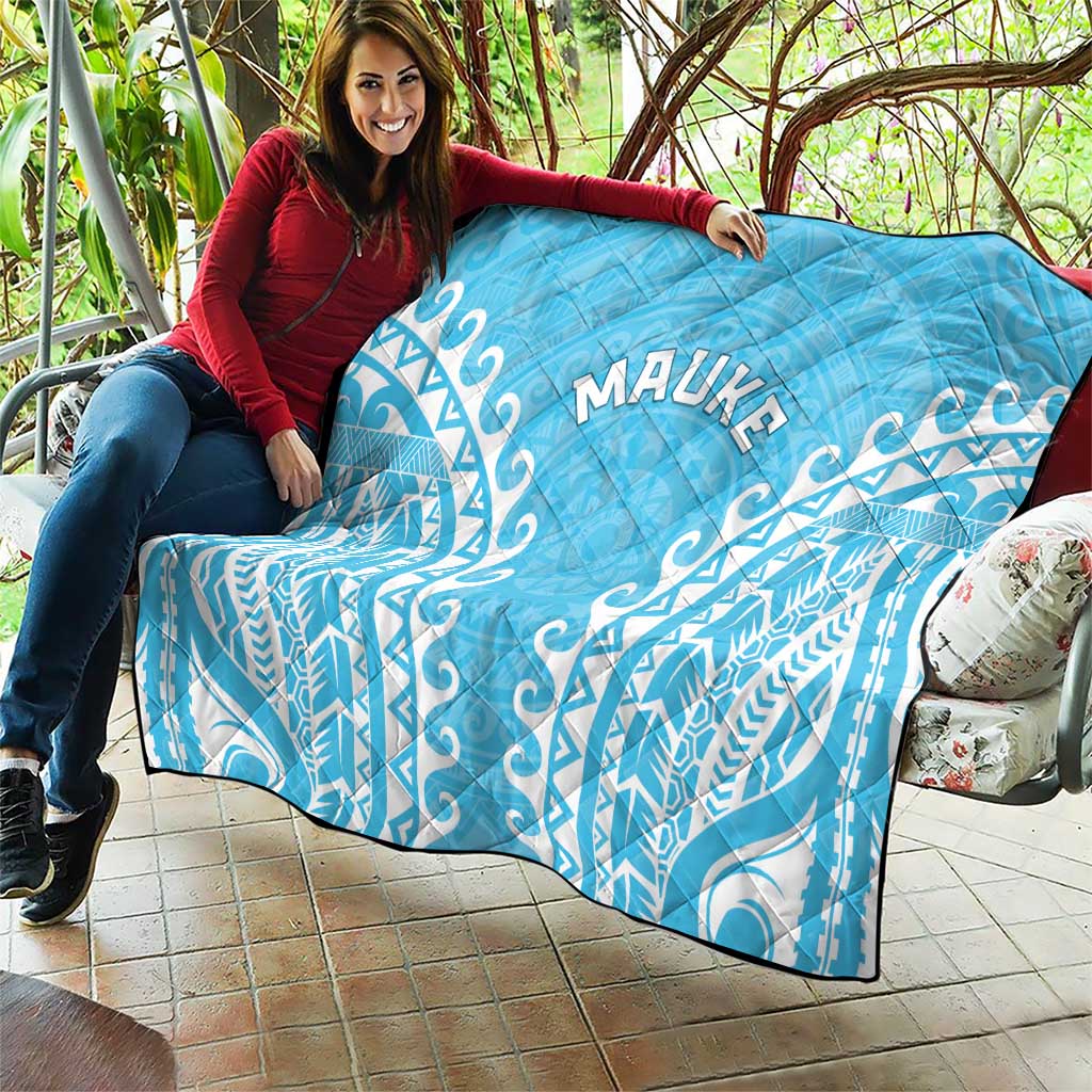 Custom Cook Islands Mauke Quilt Polynesian Tribal Tattoo