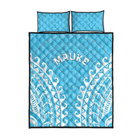 Cook Islands Mauke Quilt Bed Set Polynesian Tribal Tattoo LT05 - Polynesian Pride