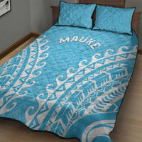 Cook Islands Mauke Quilt Bed Set Polynesian Tribal Tattoo LT05 - Polynesian Pride