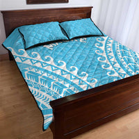 Cook Islands Mauke Quilt Bed Set Polynesian Tribal Tattoo LT05 - Polynesian Pride