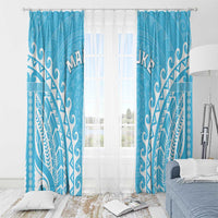 Cook Islands Mauke Window Curtain Polynesian Tribal Tattoo LT05 - Polynesian Pride