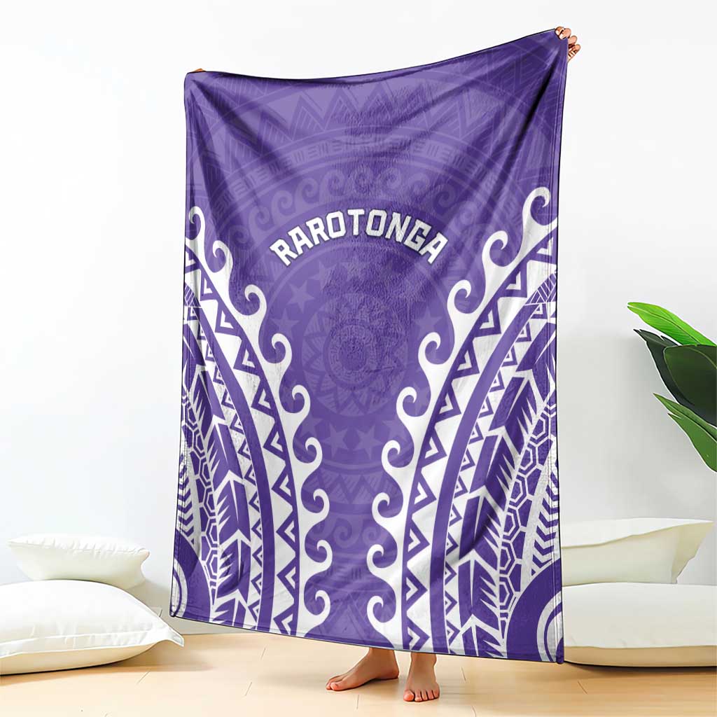 Cook Islands Rarotonga Blanket Polynesian Tribal Tattoo LT05 - Polynesian Pride